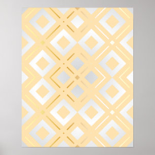 Kamelia's Geometrisch Patroon 8 Poster