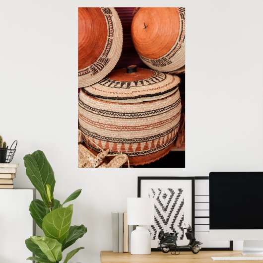 Kamelmandje uit Sultanaat Oman Poster (Thuiskantoor)