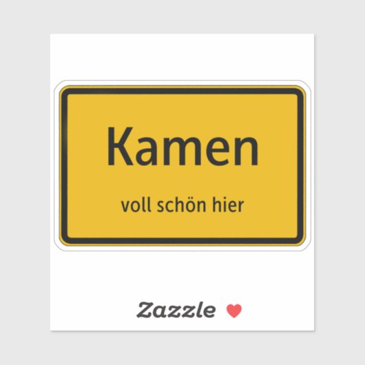 Kamen Aufkleber Sticker Autoaufkleber (Vel)