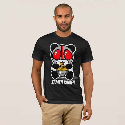 KAMEN RAMEN GIANT PANDA T-SHIRT (Voorkant volledig)