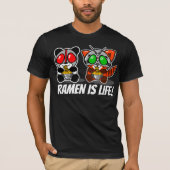 KAMEN RAMEN IS LEVEN! T-SHIRT (Voorkant)