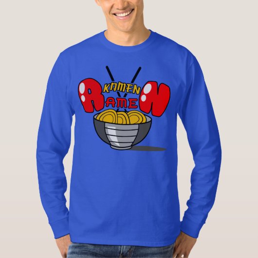 Kamen Ramen Long Hoeve T-shirt (Voorkant)