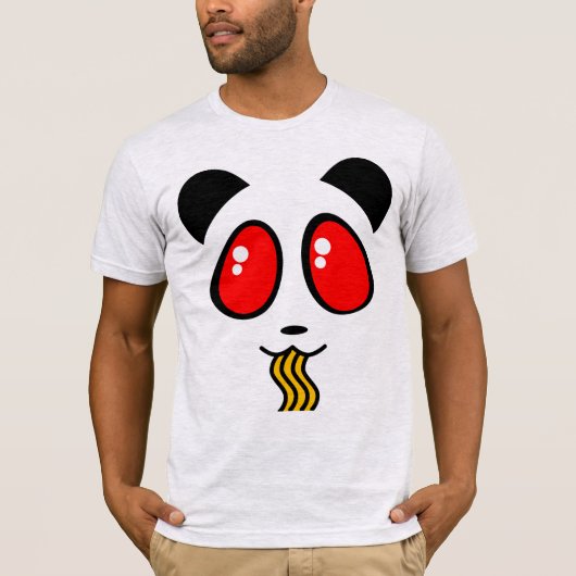 KAMEN RAMEN PANDA FACE TSHIRT (Voorkant)