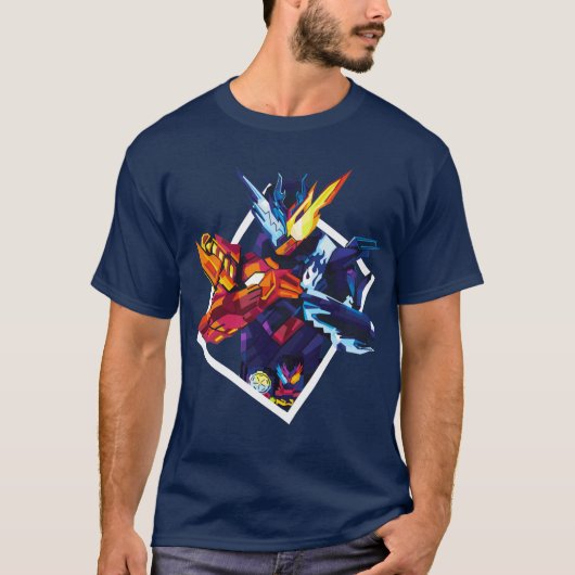 Kamen Rider Cross Z Build T-Shirt (Voorkant)