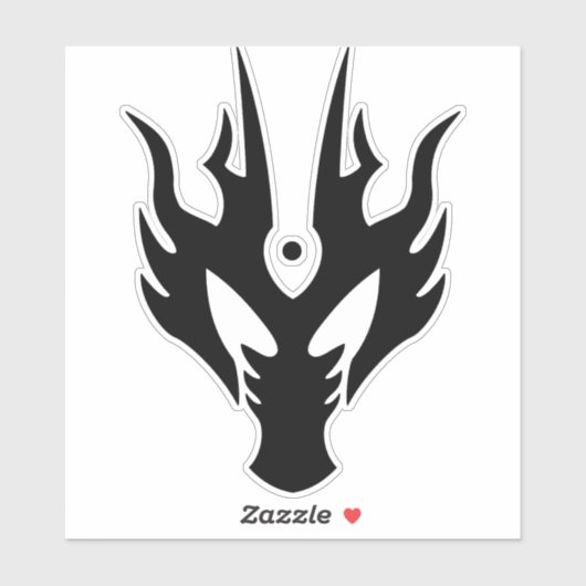 Kamen Rider Dark Dragon Hero Ryuga Sticker (Vel)