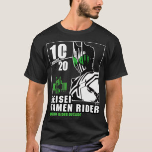 Kamen Rider Decade Heisei Rider Jubileum T-shirt