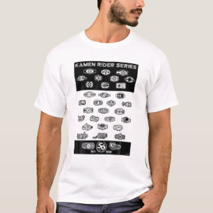 Kamen Rider Series 50e verjaardag T-shirt