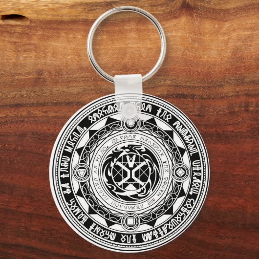 KAMEN RIDERS WIZARDS MAGIC CIRCLE SLEUTELHANGER (Voorkant)