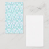 KAMENOZOKI 173 Seigaiha Waves - Energetic Ver. Visitekaartje (Voorkant / Achterkant)