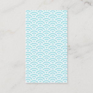 KAMENOZOKI 173 Seigaiha Waves - Energetic Ver. Visitekaartje