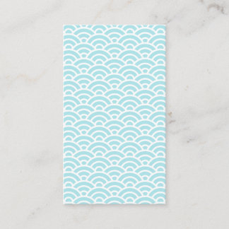 KAMENOZOKI 173 Seigaiha Waves - Energetic Ver. Visitekaartje