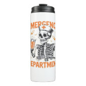 Kamer 2-zijdig Spoedeisende Hulp Halloween Verplee Thermosbeker (Voorkant)