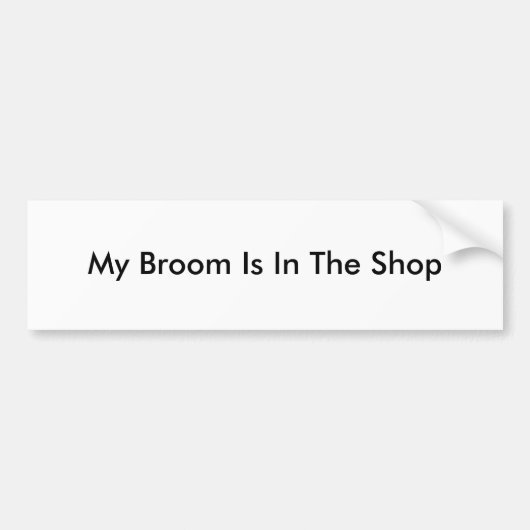 kamer bumpersticker (Voorkant)