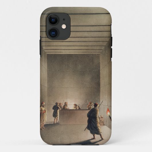 Kamer en sarcofaag in de Grote Piramide van Gi Case-Mate iPhone Case (Achterkant)
