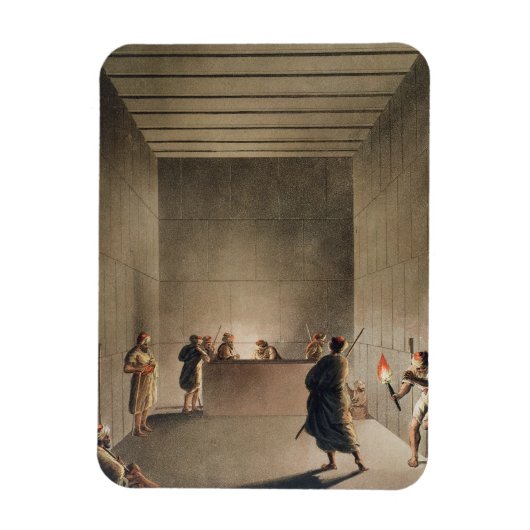 Kamer en Sarcophagus in de Grote Pyramide van Gi Magneet (Verticaal)