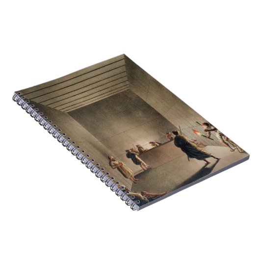 Kamer en Sarcophagus in de Grote Pyramide van Gi Notitieboek (Rechterzijde)