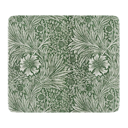 KAMER GLASS : WILLIAM MORRIS : MARIGOLD SNIJPLANK (Voorkant)