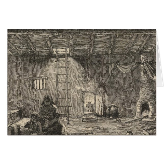 Kamer in een pueblo (Voorkant Horizontaal)