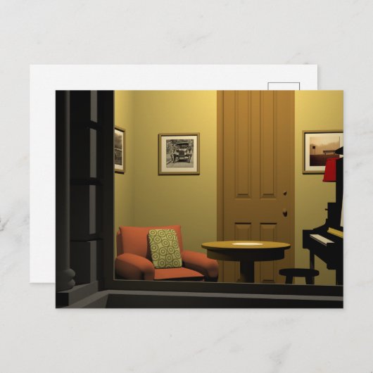 Kamer in New York Briefkaart (Voorkant / Achterkant)