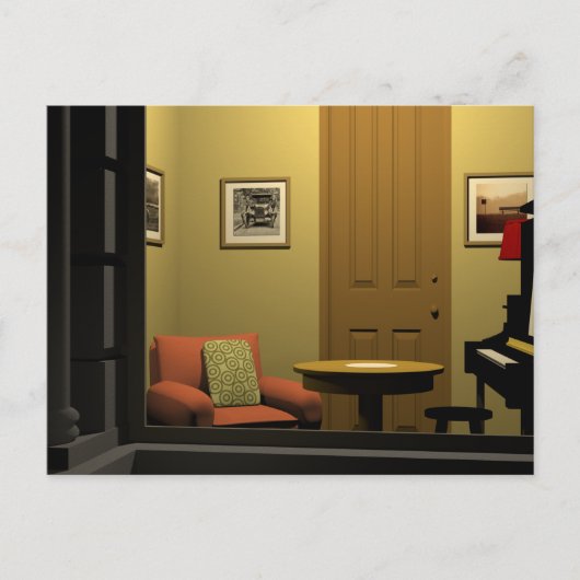 Kamer in New York Briefkaart (Voorkant)