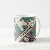 Kamer met aangepaste tekst koffiemok (Voorkant rechts)