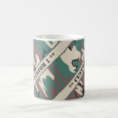 Kamer met aangepaste tekst koffiemok (Center)