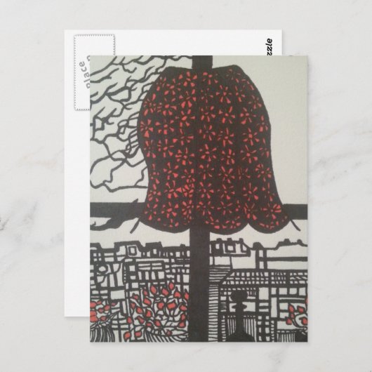 kamer met uitzicht briefkaart (Voorkant / Achterkant)