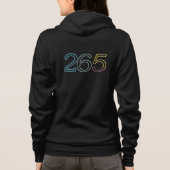  Kamer Nummer 256 in  Hoodie (Achterkant)