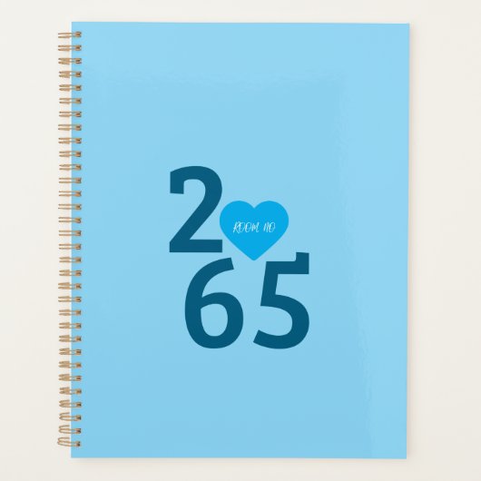 Kamer Nummer 256 in   Planner (Voorkant)