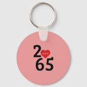 Kamer Nummer 256 in   Sleutelhanger (Voorkant)