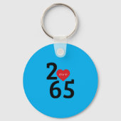 Kamer Nummer 256 in   Sleutelhanger (Voorkant)