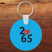 Kamer Nummer 256 in   Sleutelhanger (Voorkant)