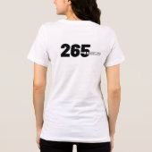  Kamer Nummer 256 in  Tri-Blend Shirt (Achterkant)