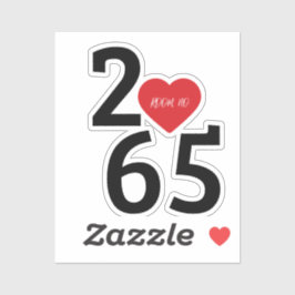 Kamer Nummer 256 in Tri-Blend T-shirt Sticker
