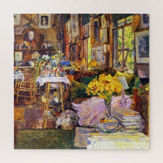 Kamer van Bloemen van Frederick Childe Hassam Legpuzzel (Verticaal)