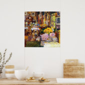 Kamer van Bloemen van Frederick Childe Hassam Poster (Keuken)