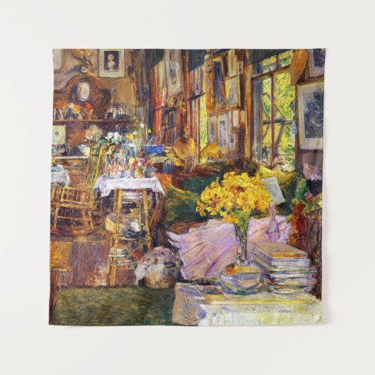 Kamer van Bloemen van Frederick Childe Hassam Wandkleed (Voorkant)