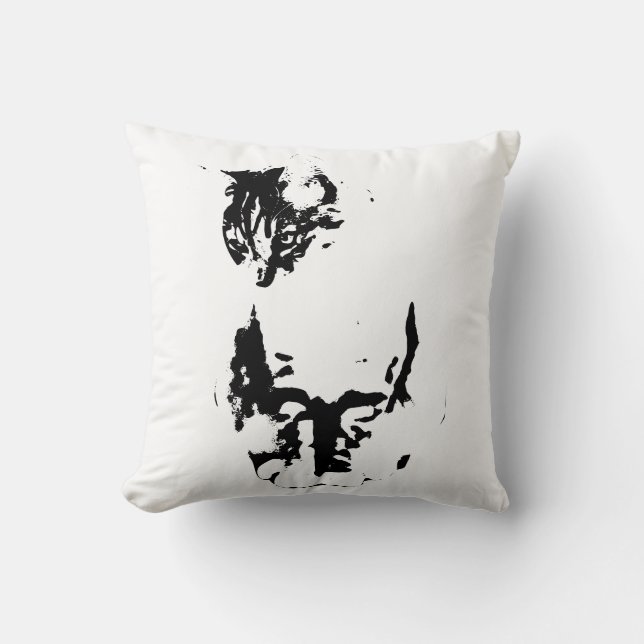 Kamer van Calm Stripes Kussen (Voorkant)