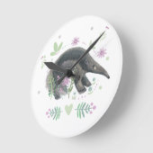 kamer van het kind anteater ronde klok (Hoek)
