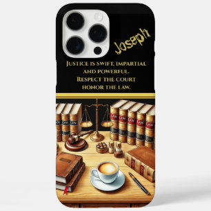 Kamer van Justitie en Besluiten iPhone 16 Pro Max Hoesje