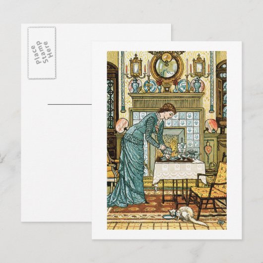 Kamer van mijn dame, frontispiece tegen 'The House Briefkaart (Voorkant / Achterkant)