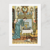 Kamer van mijn dame, frontispiece tegen 'The House Briefkaart (Voorkant)