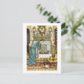 Kamer van mijn dame, frontispiece tegen 'The House Briefkaart (Staand voorkant)