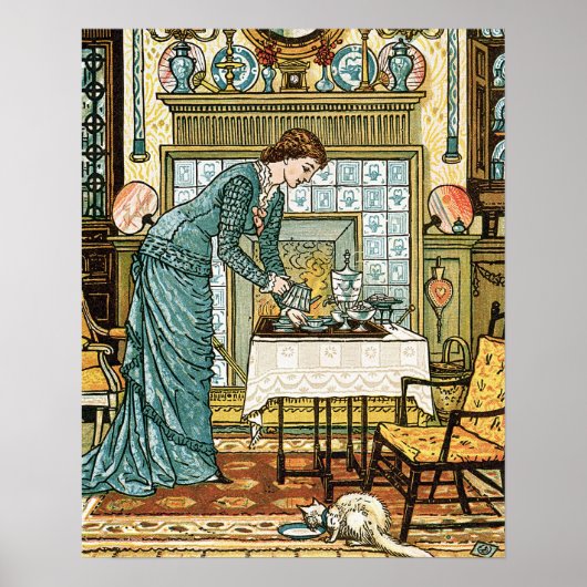 Kamer van mijn dame, frontispiece tegen 'The House Poster (Voorkant)