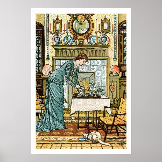 Kamer van mijn dame, frontispiece tegen 'The House Poster (Voorkant)