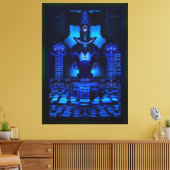 Kamer van Talidos, Xzendor7 Canvas Afdruk (Insitu (Woonkamer))