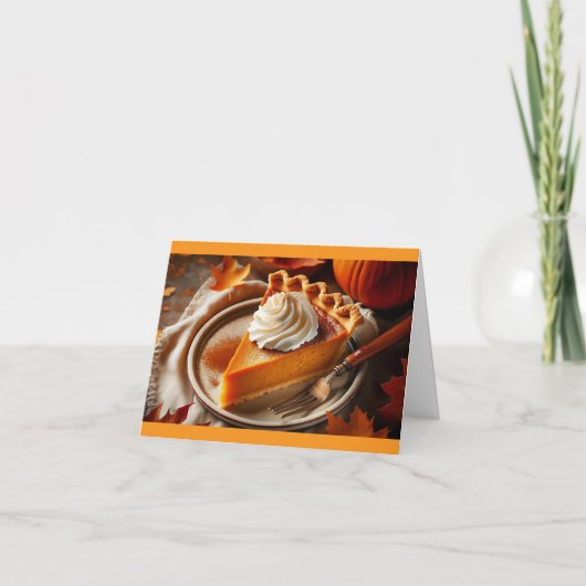 Kamer voor taart Thanksgiving vakantie Kaart (Voorkant)