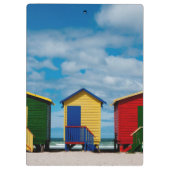 Kamer wisselen. Muizenberg Beach, Kaapstad Klembord (Achterkant)