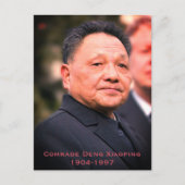 Kameraad Deng Xiaoping - Chinese leider Briefkaart (Voorkant)