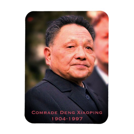 Kameraad Deng Xiaoping - Chinese leider Magneet (Verticaal)